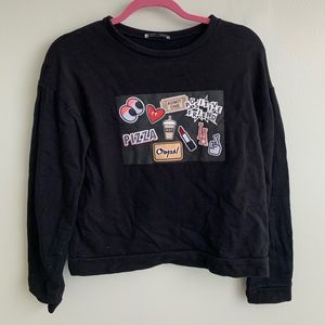 zara fall/winter collection crew neck